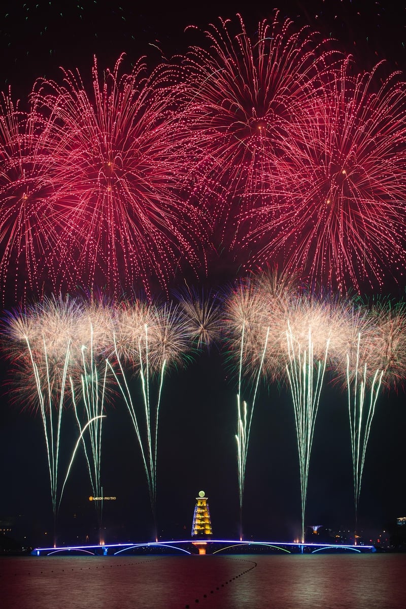 Sparkling Fireworks